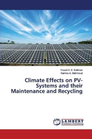 Cover of Climate Effects on PV-Systems and their Maintenance and Recycling