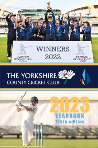 Cover of The Yorkshire County Cricket Yearbook 2023