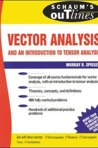 Cover of Schaum's Outline of Vector Analysis