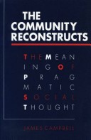 Book cover for The Community Reconstructs