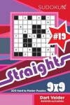 Book cover for Sudoku Straights - 200 Hard to Master Puzzles 9x9 (Volume 19)