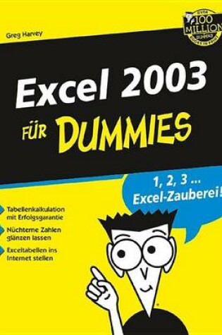 Cover of Excel 2003 für Dummies