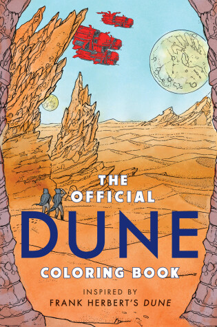 Cover of The Official Dune Coloring Book