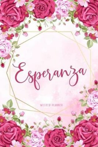 Cover of Esperanza Weekly Planner