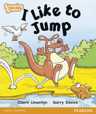 Book cover for Stepping Stones: I Like to Jump - ORANGE LEVEL