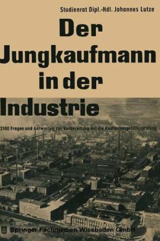 Cover of Der Jungkaufmann in Der Industrie