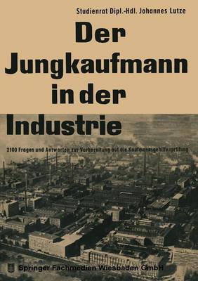 Book cover for Der Jungkaufmann in Der Industrie