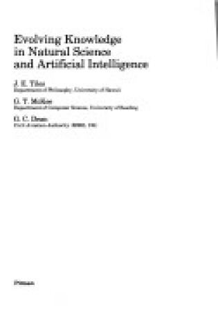 Cover of Evolving Knowledge in Natural Science and Artificial Intelligence