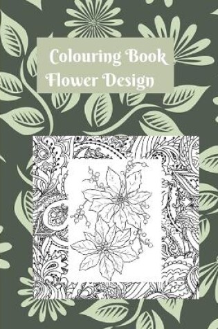 Cover of Coloring Book Flower Design