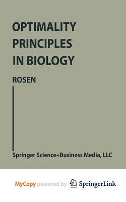 Book cover for Optimality Principles in Biology