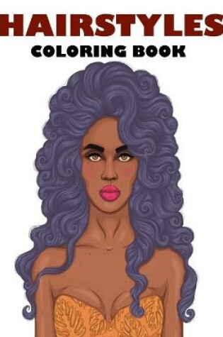 Cover of Hairstyles Coloring Book