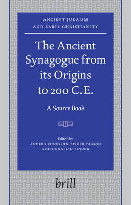 Book cover for The Ancient Synagogue from its Origins to 200 C.E.