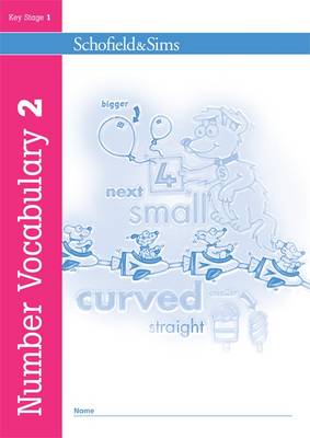 Book cover for Number Vocabulary Book 2