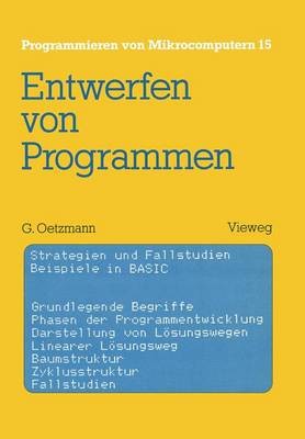 Book cover for Entwerfen von Programmen