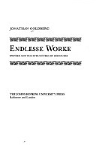 Cover of Endlesse Worke