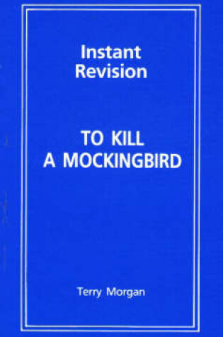 Cover of Harper Lee's "To Kill a Mockingbird"