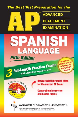 Book cover for AP Spanish 5th Edition with Audio CDs