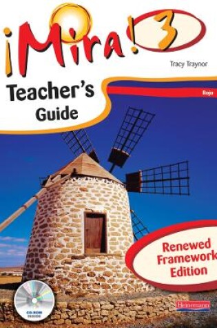 Cover of Mira 3 Rojo Teacher's Guide Renewed Framework Edition