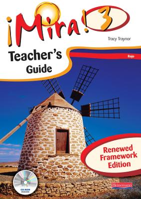 Cover of Mira 3 Rojo Teacher's Guide Renewed Framework Edition