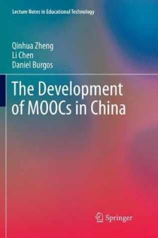 Cover of The Development of MOOCs in China