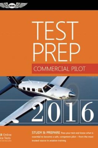 Cover of Commercial Pilot Test Prep 2016