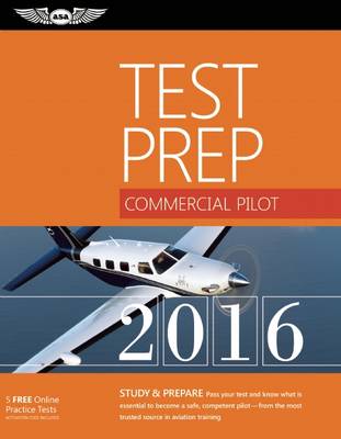 Cover of Commercial Pilot Test Prep 2016