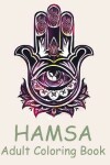 Book cover for Hamsa Adult Coloring Book