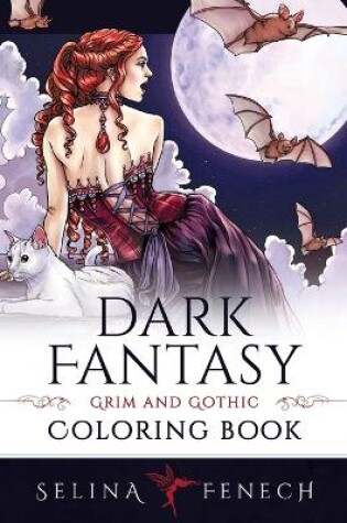 Cover of Dark Fantasy Coloring Book