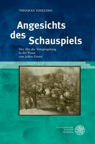 Cover of Angesichts Des Schauspiels