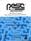 Cover of IEEE Conference Proceedings
