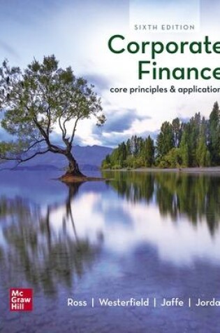 Cover of ISE Corporate Finance: Core Principles and Applications