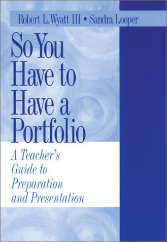 Book cover for So You Have to Have a Portfolio