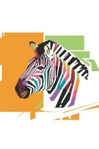 Cover of Zebra Pop Art Lined Journal