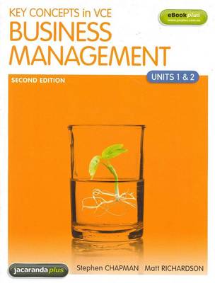 Book cover for Key Concepts in VCE Business Management Units 1&2 2E and EBookPLUS
