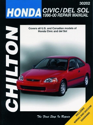 Book cover for Honda Civic & Del Sol (96 - 00) (Chilton)