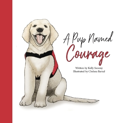 Book cover for A Pup Named Courage