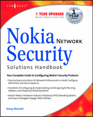 Book cover for Nokia Network Security Solutions Handbook