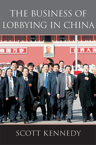 Book cover for The Business of Lobbying in China