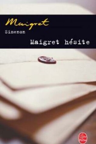 Cover of Maigret hesite