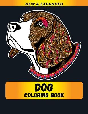 Book cover for Dog Coloring Book