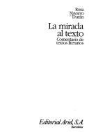 Book cover for La Mirada Al Texto