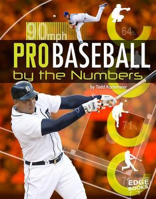 Book cover for Pro Sports by the Numbers Pro Baseball by the Numbers