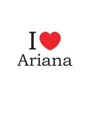 Cover of I Love Ariana