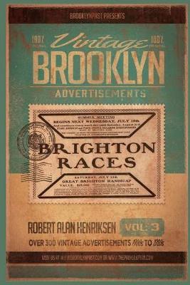 Book cover for Vintage Brooklyn Advertisements Vol 3