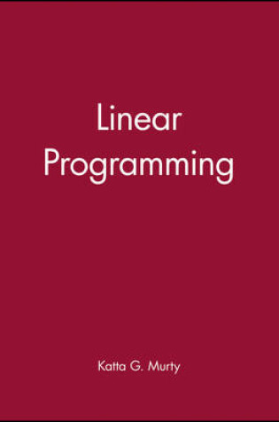 Cover of Linear Programming