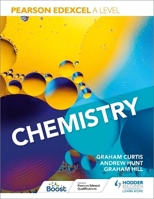 Book cover for Pearson Edexcel A Level Chemistry (Year 1 and Year 2)