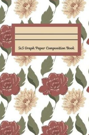 Cover of 5x5 Graph Paper Composition Book