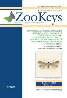 Cover of Western Palaearctic Ectoedemia (zimmermannia) Hering and Ectoedemia Busck S. Str. (Lepidoptera: Nepticulidae): Five New Species and New Data on Distribution, Hostplants and Recognition