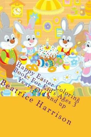 Cover of Happy Easter Coloring Book