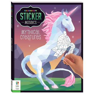 Book cover for Kaleidoscope Sticker Mosaics: Mythical Creatures